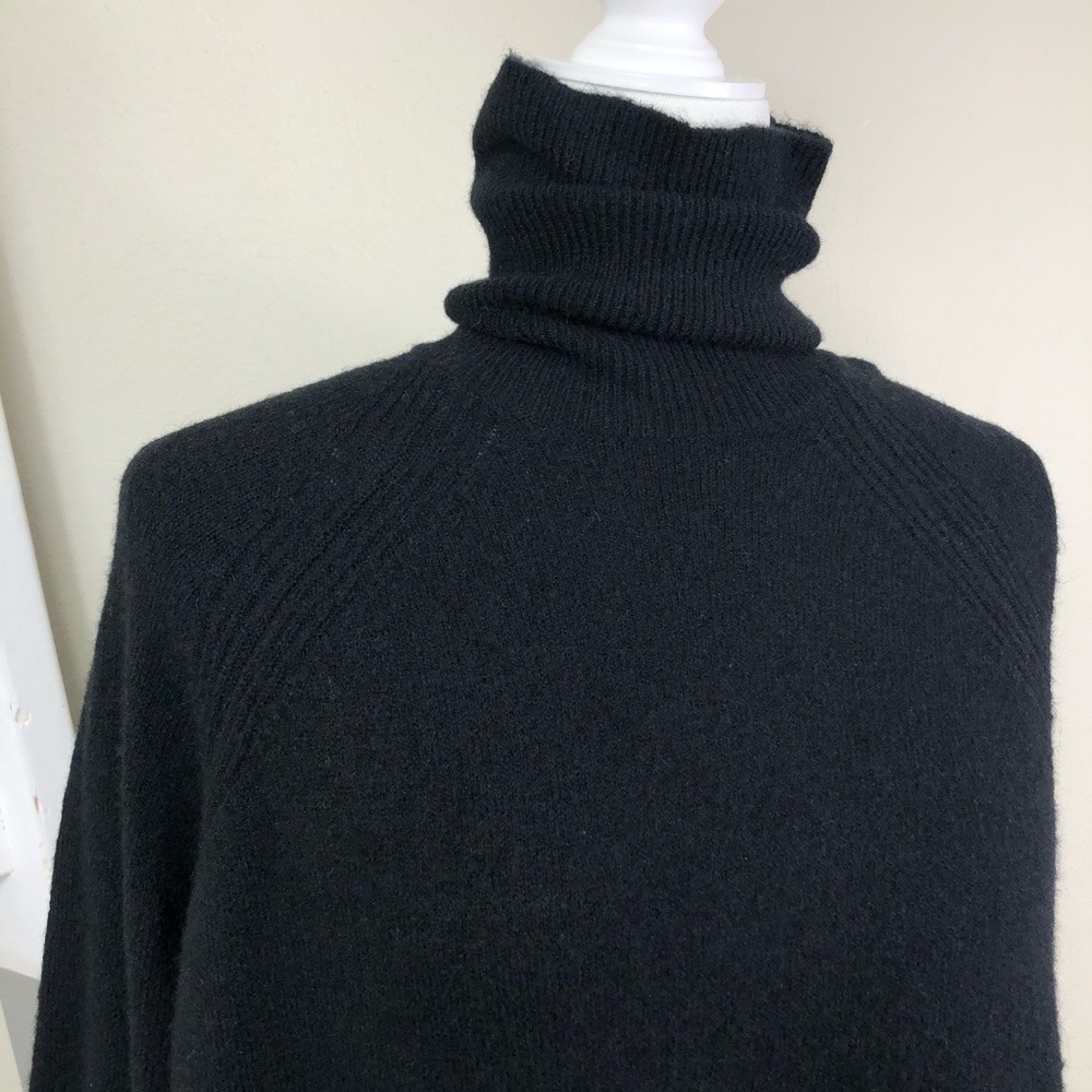 JCREW Turtleneck Sweater Raglan Wool Alpaca Blend - Picture 3 of 9